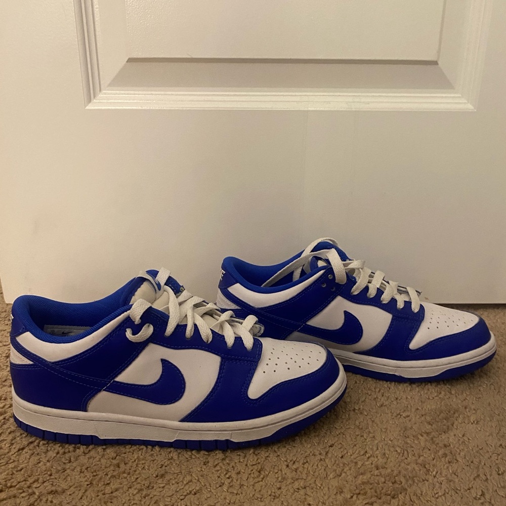 Blue nike dunks